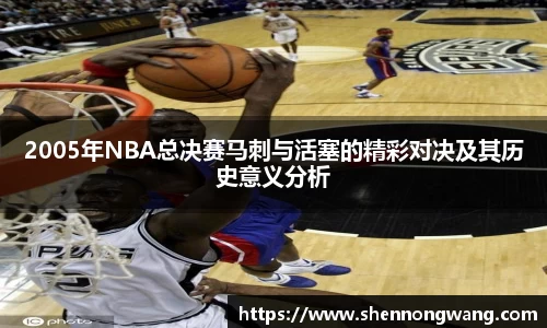 2005年NBA总决赛马刺与活塞的精彩对决及其历史意义分析